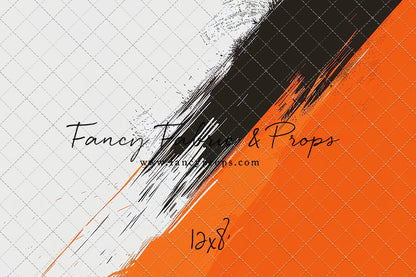 Varsity Orange & Black