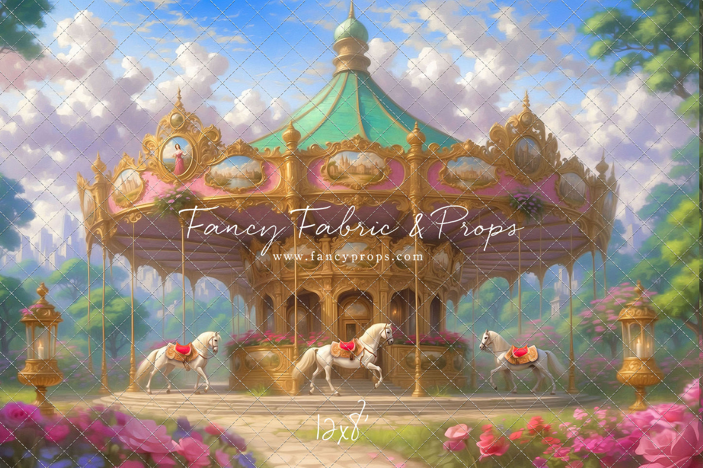 Victorian Elegance Carousel - With Sweep Option