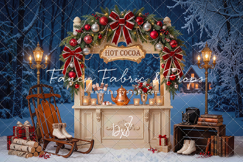 Vintage Cocoa Stand - with Sweep Option