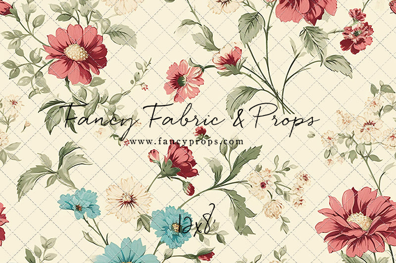 Vintage Bloom Fresco