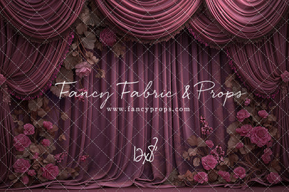 Vintage Plum Romance - With Sweep Option