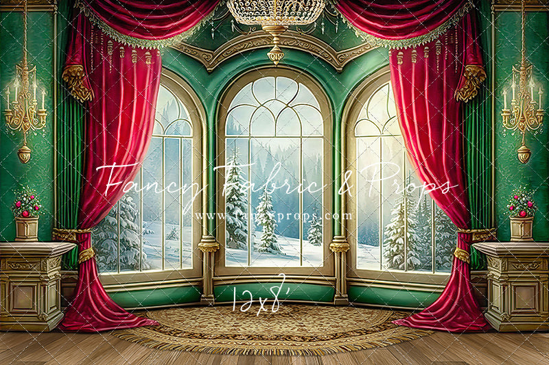 Warm Loving Holiday - Wood Floor Option - with Sweep Option