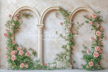 Whispering Rose Courtyard - With Sweep Option