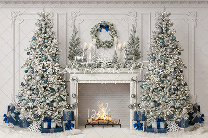Winter Blue Mantle 2pc Room