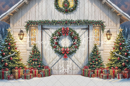 Winter Welcome Barn - with Sweep Option