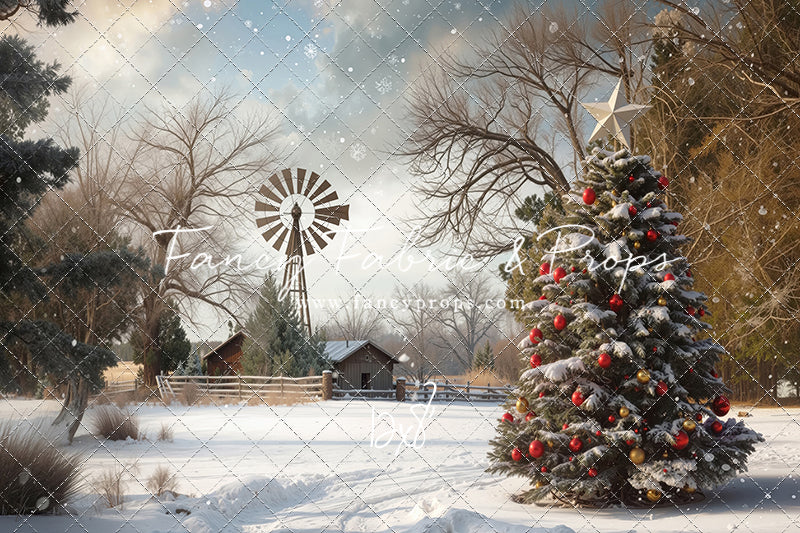 Winter Windmill Farm - with Sweep Option