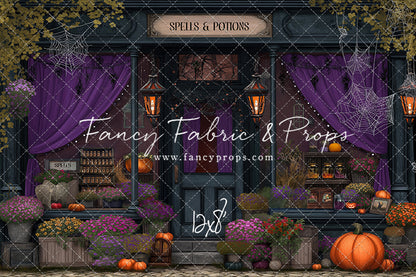 Witch's Hollow Mercantile - With Sweep Option