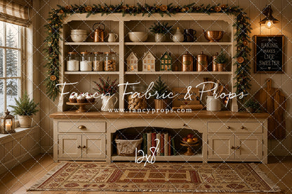 Yuletide Baking Shelf - With Sweep Option