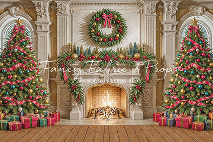 Yuletide Hearth - with Sweep Option