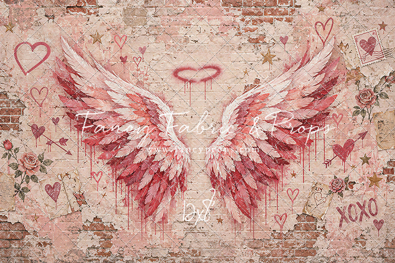 Angel Wing Mural - With Sweep Option