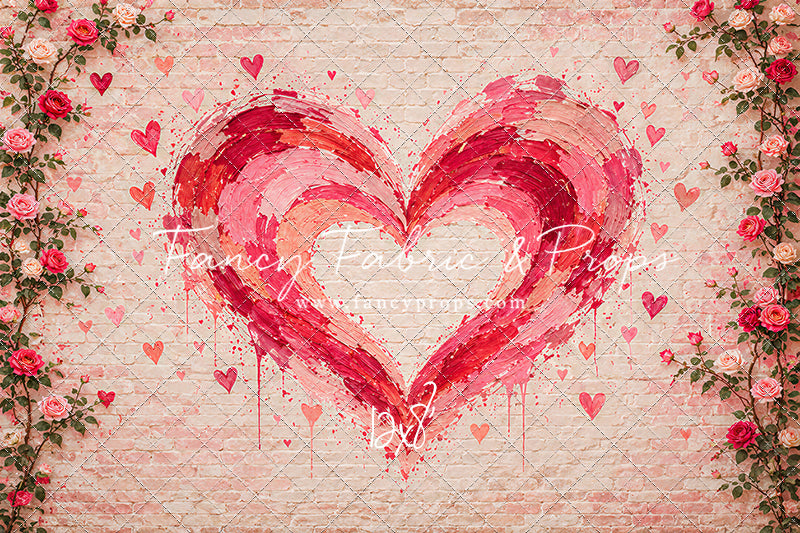 Brushstrokes of Love - With Sweep Option