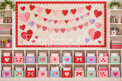 Cheerful Valentine Classroom - With Sweep Option