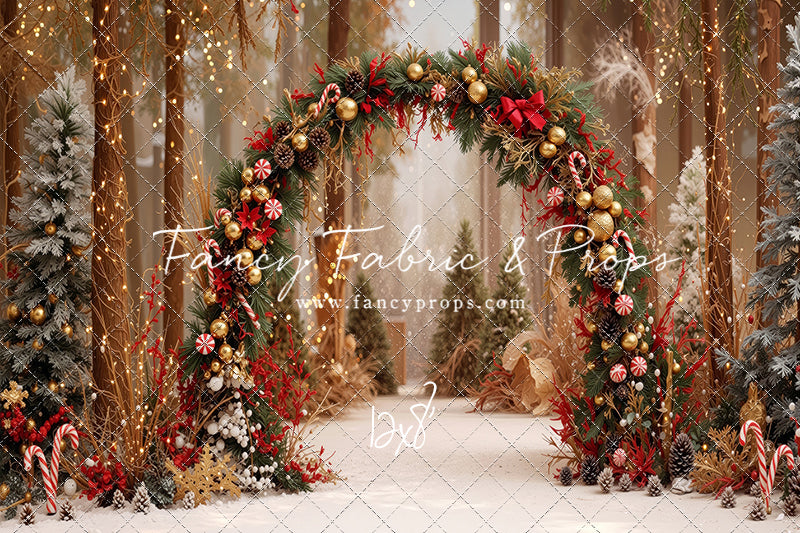 Peppermint & Pine Archway - With Sweep Option