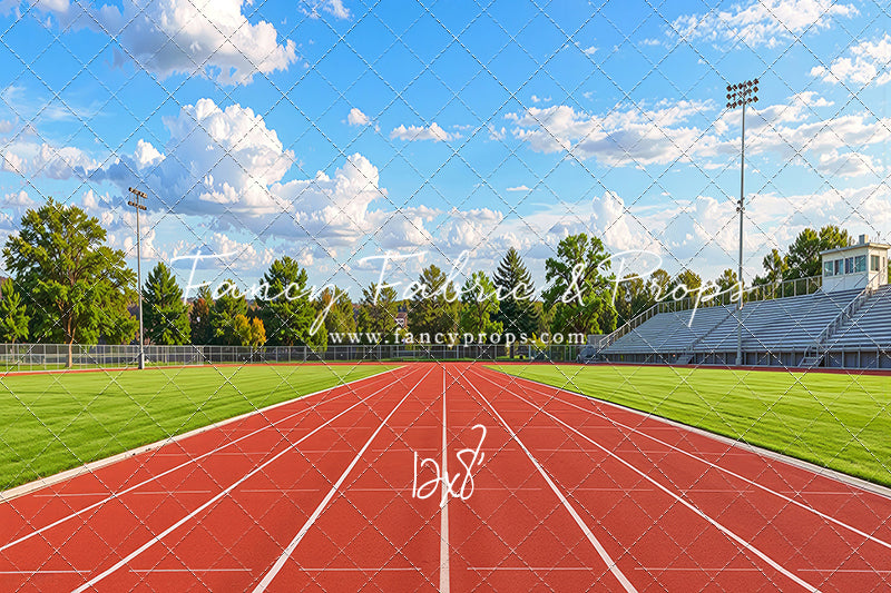 Track & Field Starting Line - With Sweep Option