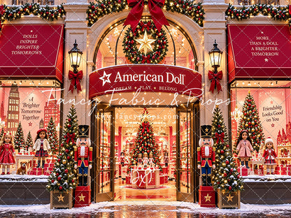 American Doll Holiday - With Sweep Option