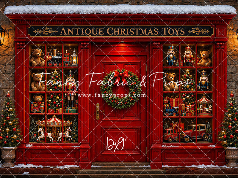 Antique Christmas Toy Store - with Sweep Option