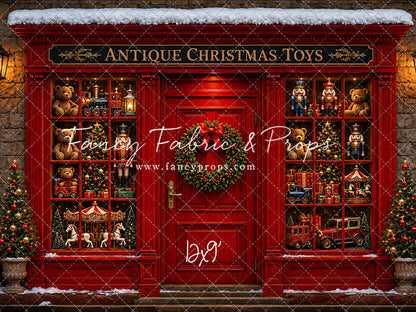 Antique Christmas Toy Store - with Sweep Option