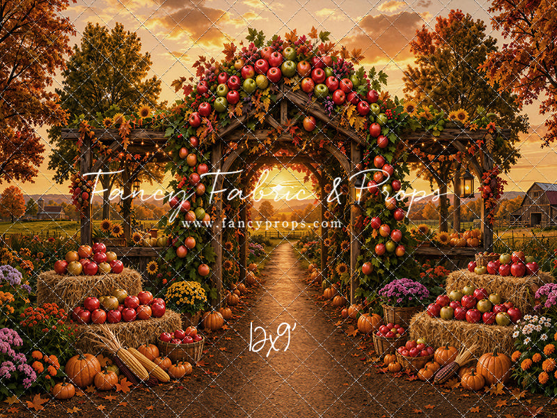 Apple Arbor Blossoms - with Sweep Option