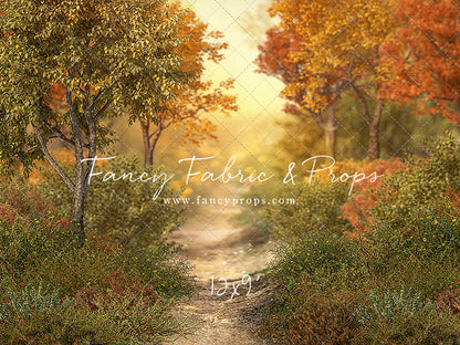 Autumn Forest Path - With Sweep Option