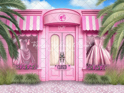 Barbie Boutique - With Pink Brick - With Sweep Option