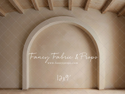 Beige Elegant Arch - Tile Floor - With Sweep Option