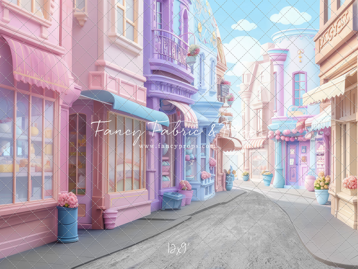 Birthday Boulevard Street - With Sweep Option