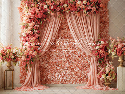 Blooming Flower Wall - With Sweep Option