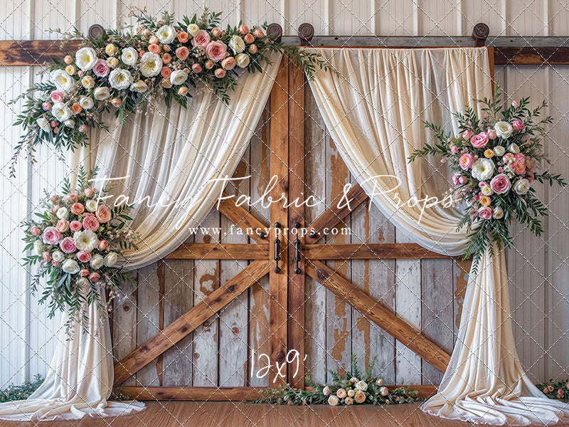 Blossoming Birch Barn - With Sweep Option