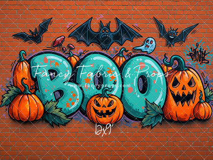 Boo Crew Graffiti Wall - With Sweep Option