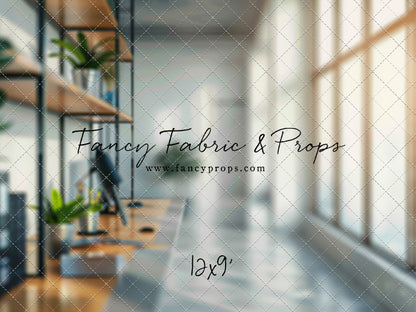 Break Room - Horizontal Headshot Photography Backdrop