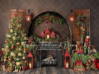 Elegant Fireside Mantle