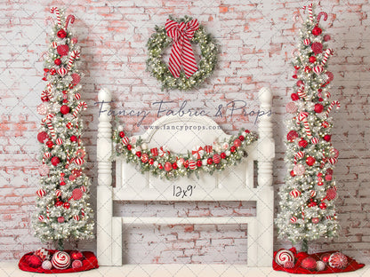 Candy Cane Headboard