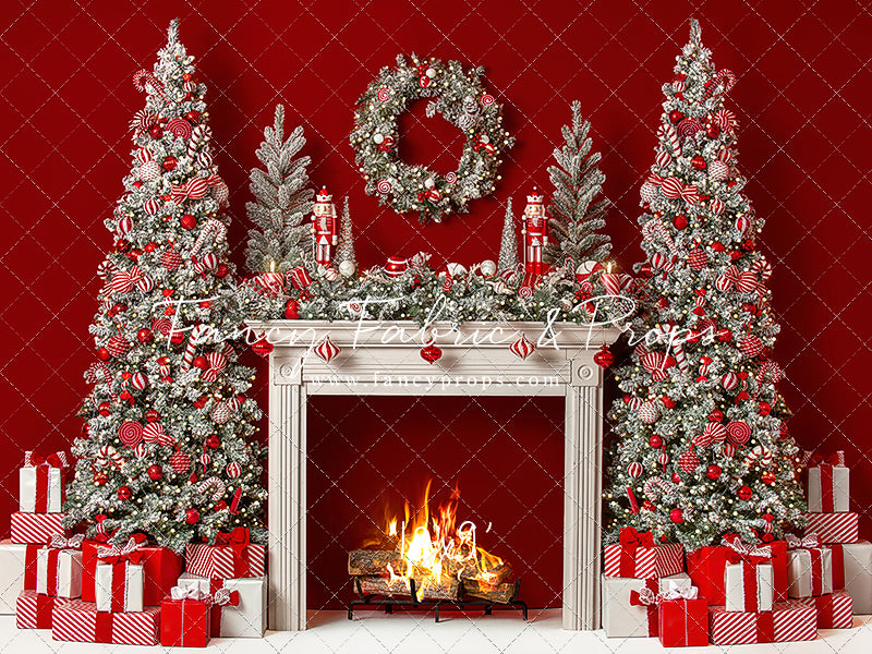 Candy Cane Mantle