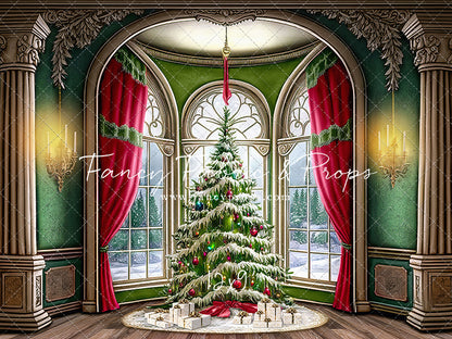 Cathedral Christmas - Wood Floor Option - with Sweep Option