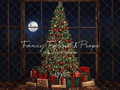 Christmas Bay Window - No Garland