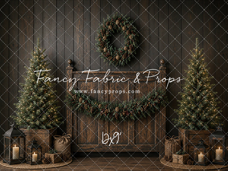 Christmas Charm Headboard - with Sweep Option