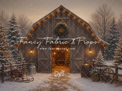 Christmas In The Timber Barn - with Sweep Option