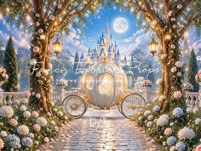 Cinderella's Carriage Castle - With Sweep Option
