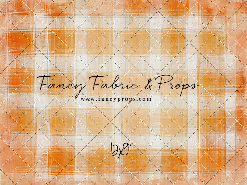 Citrus Tartan- With Sweep Option