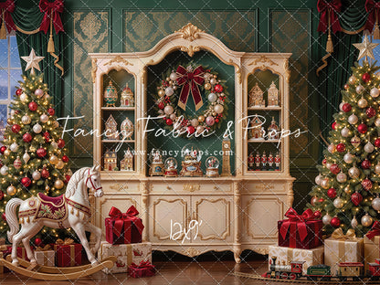 Classic Christmas Cabinet - With Sweep Option