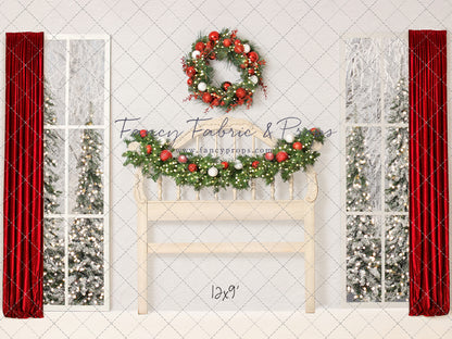 Classic Christmas Headboard