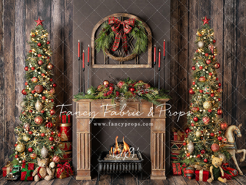 Classic Christmas Hearthside
