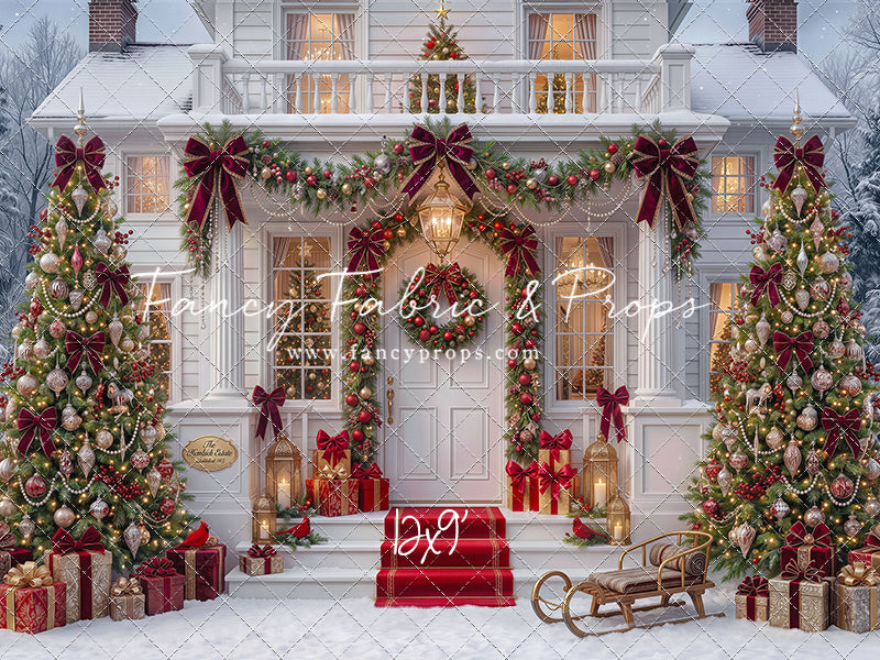 Classic Christmas House - With Sweep Option