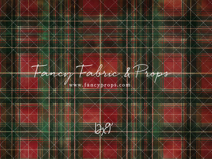 Classic Christmas Plaid - With Sweep Option