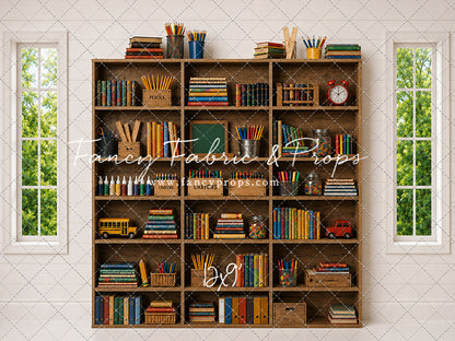 Classic Classroom Bookshelf - With Sweep Option