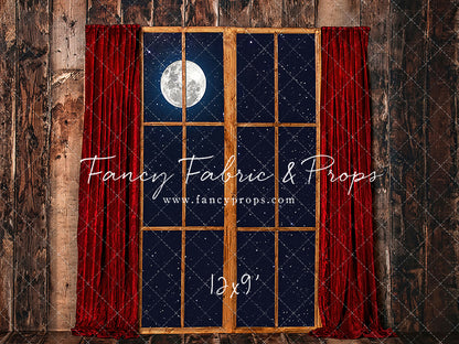 Classic Window With Drapes