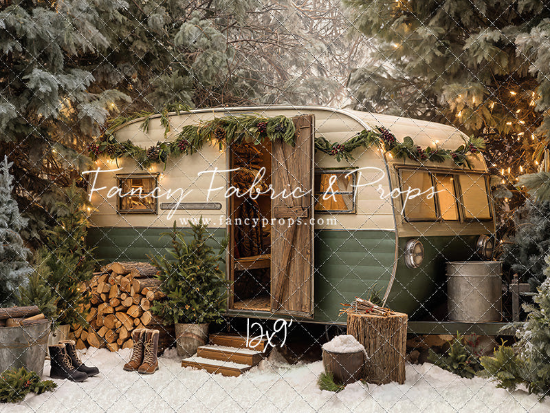 Cozy Camper Christmas - with Sweep Option