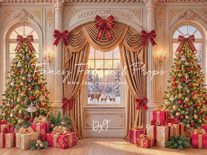 Deer Christmas - with Sweep Option