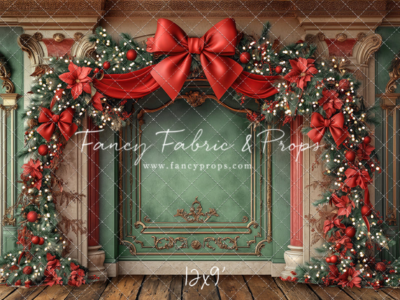 Elegant Christmas Wall - with Sweep Option