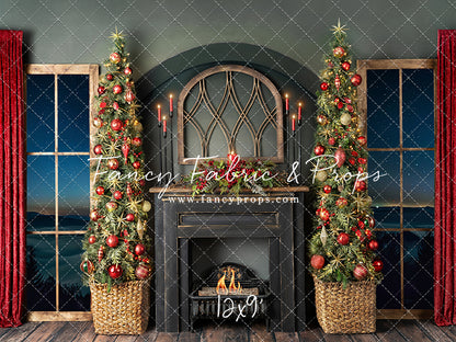 Elegant Fireplace Overlook